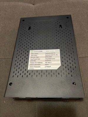 ZyXEL C3000Z Modem CenturyLink. PAID OFF CLEAN READY TO ACTIVATE - Image 1 of 4