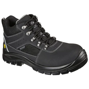 Skechers Hombre Trophus Letic Puntera de Acero Botas Piel Espuma Viscoelástica - Imagen 1 de 5