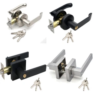 1-10Pcs Interior Door Handles Keyed Entry Locks Passage Privacy Door Lever AU - Picture 1 of 19