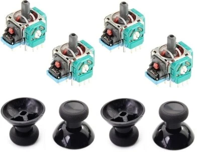 Lot of 4 Analog Potentiometer Joystick Knobs Replacement for Xbox One S X Bundle - Image 1 of 4
