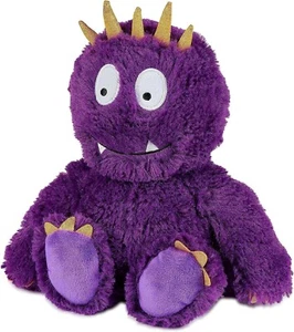 Warmies Microwavable heatable purple monster Soft Scented plush toy Intelex new - Picture 1 of 3
