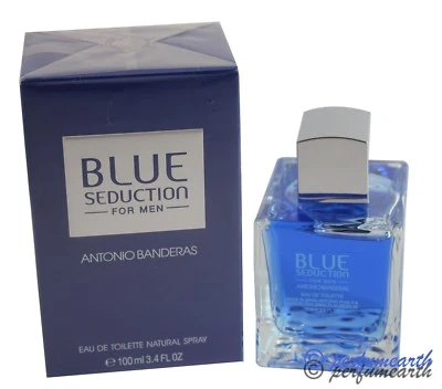 AEROSOL EDT AZUL SEDUCCIÓN POR ANTONIO BANDERAS 3.4/3.3 OZ PARA HOMBRES NUEVO EN CAJA Foto 1 de 2