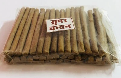 Indian CHANDAN SANDALWOOD DHOOP INCENSE STICK 45-50 pc meditation puja FREE SHIP - Image 1 of 4