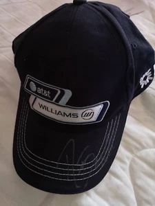 Rubens Barrichello original signed Williams F1 team baseball cap  - Picture 1 of 4