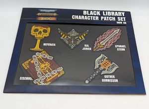 Nuevo conjunto de parches de personajes de biblioteca negra de Warhammer 40k - Imagen 1 de 3