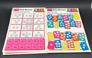 Stile Money Matematica 16 x Carte di Conteggio per Bambini Vivono e Imparano 1990 LDA - Foto 1 di 2