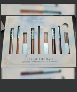 Profusion Cosmetics Lips Of The Ball Lipstick Holiday Beauty Gift Set - Picture 1 of 5