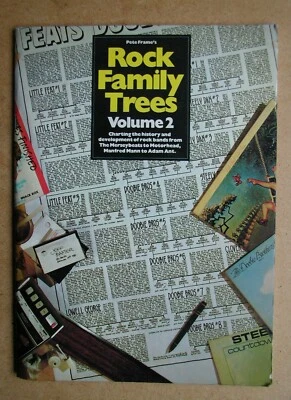 Pete Frame's Rock Family Trees. Volume 2. 1983 First Edition Large Paperback. VG - Image 1 of 3