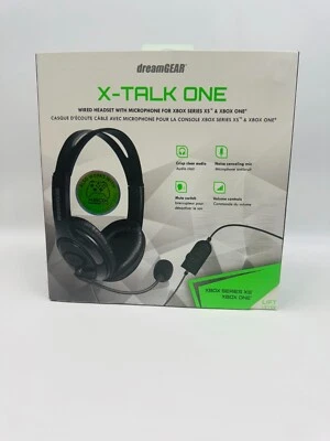 dreamGEAR DGXB1-6617 Xbox One Wired Headset w/Microphone Black - Image 1 of 4