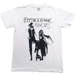Fleetwood Mac T Shirt Rumours Album Art White Rock Band New Official S to 5XL - Picture 1 of 3
