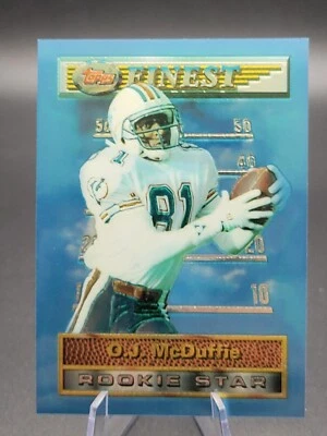 1994 Topps Finest #115 O.J. McDuffie  RC  FREE SHIPPING  - Image 1 of 2
