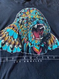 RIOT SOCIETY USA GORILLA HERREN T-SHIRT SCHWARZ GR. M  - Bild 1 von 3