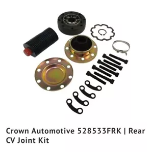Kit de reparación de articulaciones Crown Automotive 528533FRK CV se adapta a 07-18 Wrangler (JK) - Imagen 1 de 4