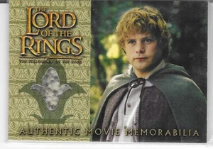 2001 topps lord of the rings fellowship of the ring sam's travel waistcoat - Picture 1 of 1