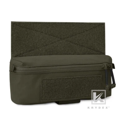 KRYDEX Mini Dangler Drop Dump Pouch Bag for Chest Rig Armor Carrier Ranger Green