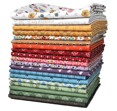 Autumn 20 Fat Quarters Bundle by Lori Holt for Riley Blake, 5 yards total - Image 1 of 3
