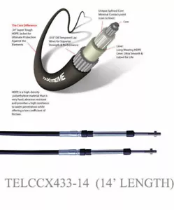 SeaStar Solutions CCX43314 TFXtreme 4300CC Control Cable Assembly 14' - Bild 1 von 1