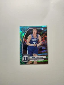 2024-25 Bowman Chrome University Kon Knueppel 1st - Aqua Wave/299 - Picture 1 of 4