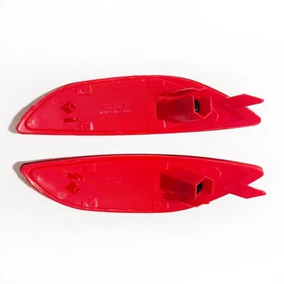 For 2013 2014 2015 2016 Hyundai Accent Red Lens Rear Bumper Lower Reflector L+R - Image 1 of 4