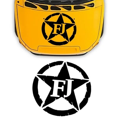 calcomanías capó logo FJ estrella Toyota FJ Cruiser Foto 1 de 4