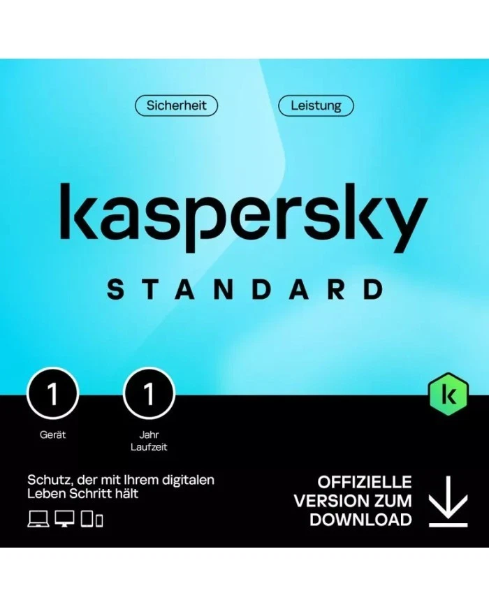 K. Standard Internet Security 1 PC 1 Jahr - Versand per eBay-Nachricht - Bild 1 von 1