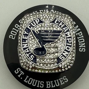 St Louis Blues 2019 Stanley Cup Champion Replica Ring NHL Enterprise - Bild 1 von 8