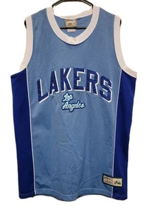 Vintage Y2K Majestic Hardwood Classics Los Angeles Lakers blau Unisex L Trikot Erwachsene - Bild 1 von 10