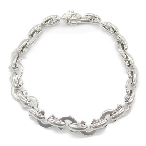 Bracciale Chanel K18WG Charm Argento Donna Usatoi Graff Us 80