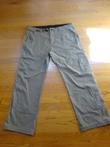 prAna Herren Stretch Zion Wanderhose Beige 40 Roll Up Hose Schrittlänge 29" - Bild 1 von 10