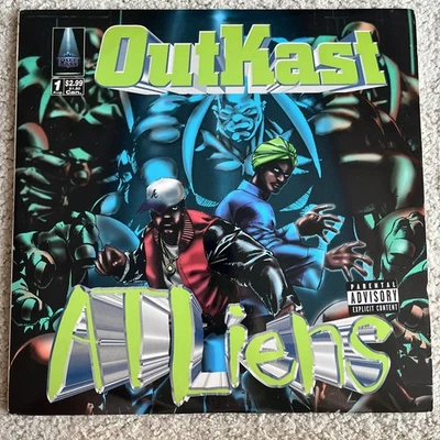 Outkast ATLiens NM 2 x Vinyl LP - 1996 First Pressing 73008-26029-1 LaFace - Image 1 of 4