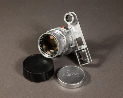 Leica Leitz 50mm f/2 Dual-Range Summicron-M with Goggles, Excellent Glass - Image 1 of 4