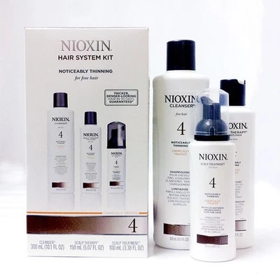 Nioxin System 4 Noticeably Thinning Hair KIT For Fine Hair OLD Pack - Image 1 of 2