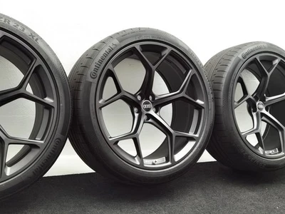 23 Zoll Audi RSQ8 5-Y-Speichen Performance Sommerräder Original Schmiede Felgen - Bild 1 von 4