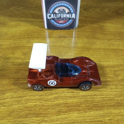 Hot Wheels Grand Prix Redline Chaparral 2G Spectraflame Red Hong Kong 1969 - Image 1 of 4