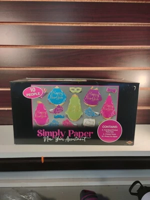 Simply Paper Surtido Año Nuevo 5 personas Foto 1 de 4