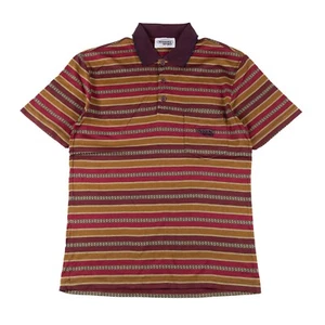 Vintage 80's Missoni Polo Shirt Mens XS Striped Short Sleeve Made in Italy - Picture 1 of 12