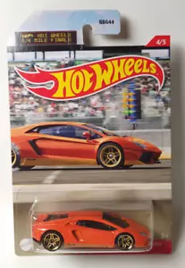 Hot Wheels 1/4 Mile Esclusiva Walmart Lamborghini Aventador Miura Homage arancione - Foto 1 di 1