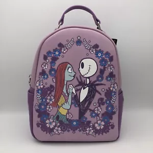 Mini Mochila Floral Jack & Sally Loungefly Disney Pesadilla antes de Navidad - Imagen 1 de 11