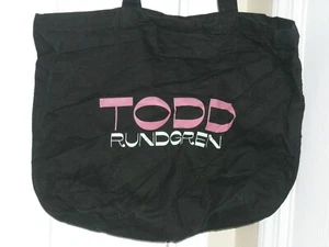 Todd Rundgren, Tote Bag, Black, Preowned, 16" x 13" x 5", Good Condition - Picture 1 of 3