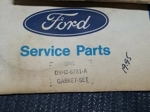NOS RARE 1979-1985 Ford F600 F700 F800 F900 Truck V8 oil pan gaskets D9HZ-6781-A - Picture 1 of 4