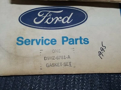NOS RARE 1979-1985 Ford F600 F700 F800 F900 Truck V8 oil pan gaskets D9HZ-6781-A - Image 1 of 4