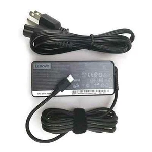 Genuine Charger for Lenovo Chromebook X380 L390 E480 Thinkpad Yoga T14 L13 E14 - Picture 1 of 5