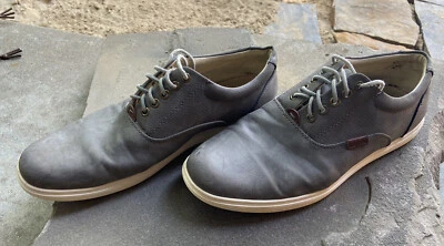 Steve Madden M-Renold Hombre Gris Cuero Tenis Talla 10.5 Foto 1 de 4