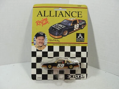 ALLIANCE RACING TEAM 1991 DIE-CAST #59 ROBERT PRESSLEY STOCK CAR 1/64 NASCAR  - Image 1 of 4