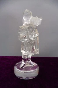 Estatuilla de gaita de cristal vintage de Edimburgo para coleccionistas de 14,5 cm de alto - Imagen 1 de 7