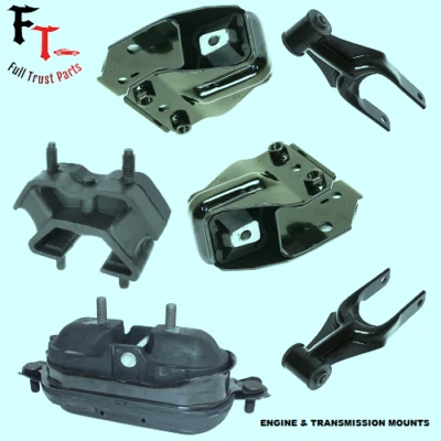 PARA: CHEVROLET IMPALA 2006-2011 3,5 L, V6 - JUEGO DE 6 SOPORTES DE MOTOR Y TRANSMISIÓN Foto 1 de 4