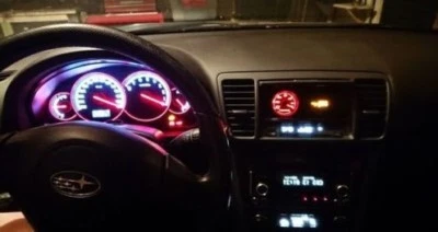 Legacy Gauge Single Pod 52 mm centro 2003-2009 Gen 4 PARA SUBARU Foto 1 de 4