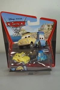 Disney Pixar Mattel Cars 2 Diecast 2010 Luigi & Guido #10/11 Autos NEU MOC - Bild 1 von 6