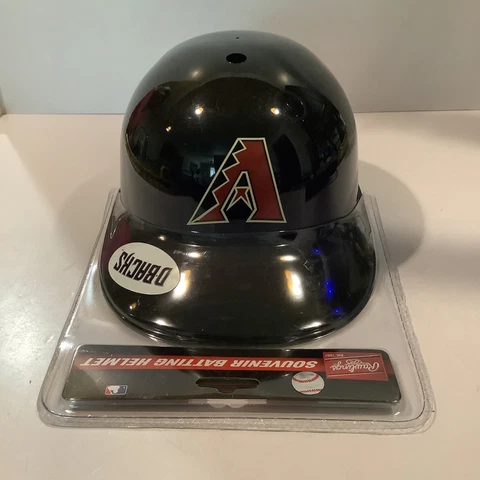 Rawlings Arizona Diamondbacks MLB Souvenir Plastic Batting Helmet - Black Cover