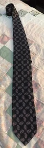 Robert Talbott Seven Fold Limited Ed. 6/40 Black Pink Paisley Mens 62 x 3” Tie - Picture 1 of 9